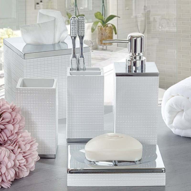 Creative Scents Estella 6 Piece Bathroom Accessory Set & Reviews | Wayfair
